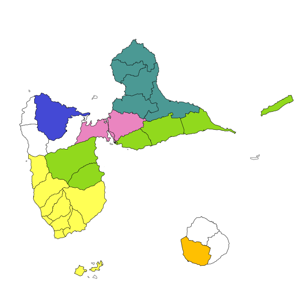 Services publics d'assainissement non collectif (SPANC) de Guadeloupe au 31 décembre 2018